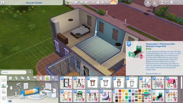 Building a Weird Bungalow Conversion with CC in The Sims 4 || VEDIM211 Day 27 смотреть онлайн