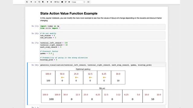 36.[RUS ИИ Перевод] State-action value function example — Пример функции ценности состояния-действия смотреть онлайн