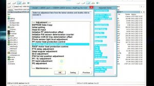 Epson L8050 не тормози - Сброс параметров мотора программой Adjustment program Epson