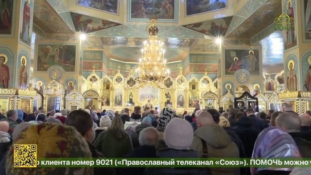 Божественная литургия в Вознесенском кафедральном соборе Новосибирска смотреть онлайн