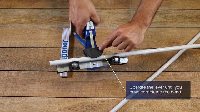 Uponor MLC Uni Pipe PLU Installing bends and offsets with tool смотреть онлайн
