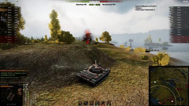 World of Tanks тайп 59,целеуказатель непробиваемый,огонь на поражение,218 к серебра смотреть онлайн