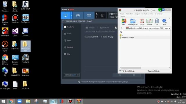 BANDİCAM 10 DK DAN FAZLA VİDEO ÇEKME смотреть онлайн