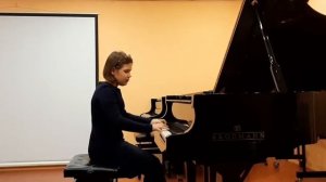 Я. Ваньхаль Соната Ля мажор исп. Лупачева Эмилия