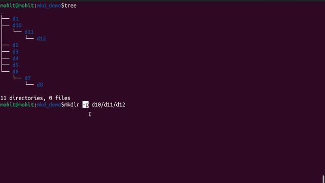 Linux command line tips: mkdir tricks brace expansion смотреть онлайн