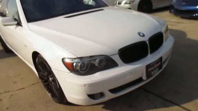 2007 BMW 750i Sport смотреть онлайн