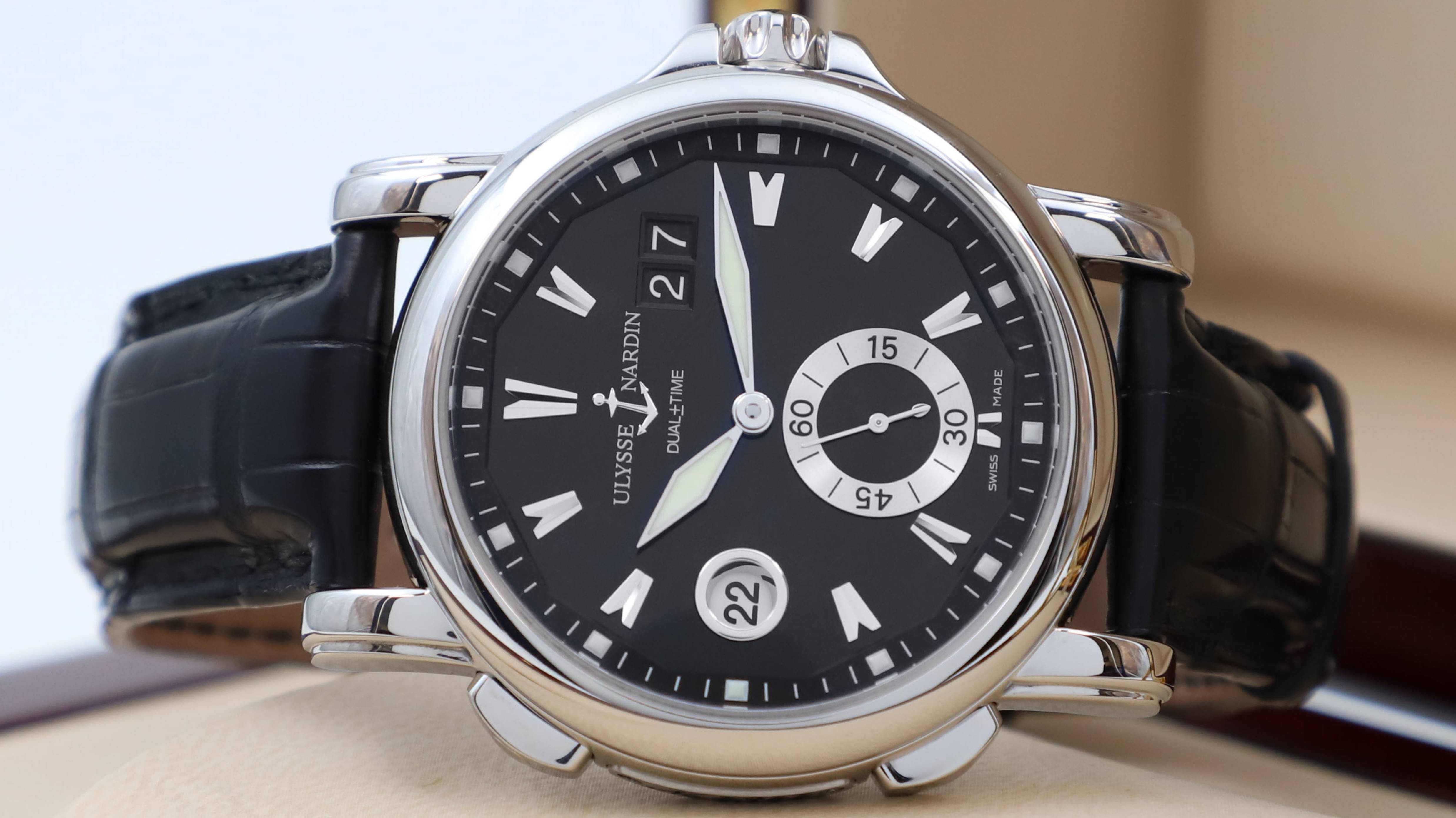 Ulysse Nardin Dual Time 42 mm 243-55/92 смотреть онлайн