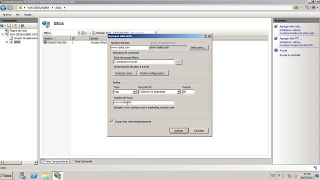 Intalación de IIS y Configuración de Servidor WEB en Window Server 2008 смотреть онлайн