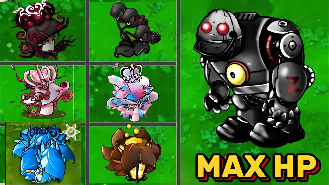 PVZ Fusion 2.3.1 Челлендж: Все новые растения против новых имперских зомби с максимальным здоровьем смотреть онлайн