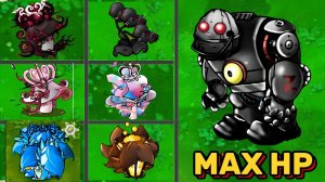 PVZ Fusion 2.3.1 Челлендж: Все новые растения против новых имперских зомби с максимальным здоровьем