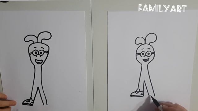 Easy to draw Onion character from the cartoon Apple and Onion смотреть онлайн