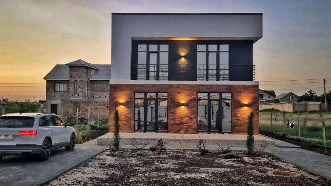 Дом 160 м.кв в районе п.Айкаван, Симферополь. Строим дом под ключ смотреть онлайн