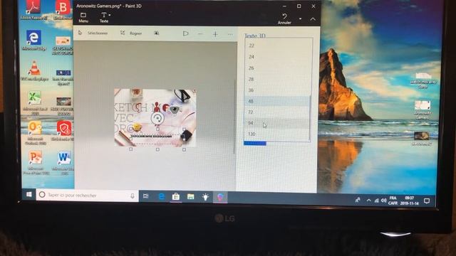 JE TESTE PAINT 3D-CRÉER UNE MINIATURE YOUTUBE sur WINDOWS AVEC Paint 3D смотреть онлайн