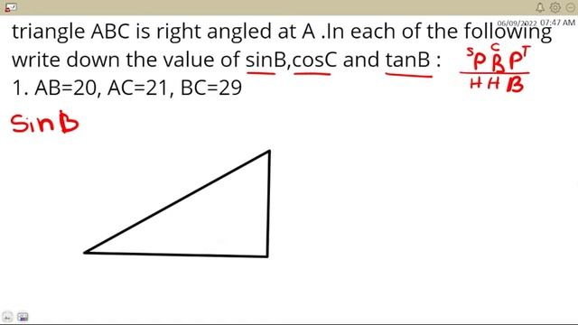 find the value OF sin B COS B TAN B COSEC B SEC B COT B IN HINDI URDU FIND THE VAKUE OF TROGONOMETR смотреть онлайн