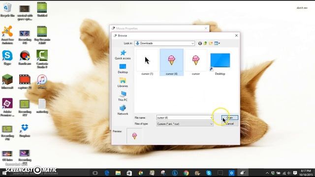 How To Change Your Mouse Cursor/Google Chrome Theme смотреть онлайн