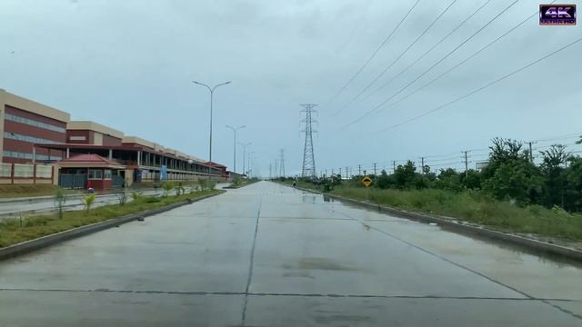 Driving While Rain At Phnom Penh Special Economic смотреть онлайн