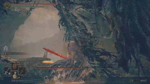Elden Ring DLC - Ghostflame Dragon (North Plain) смотреть онлайн
