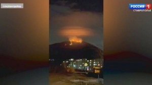 На Ставрополье снова тушили ландшафтный пожар на горе Бештау