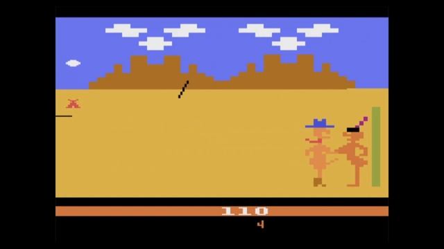 Custer's Revenge (Atari 2600) Gameplay смотреть онлайн