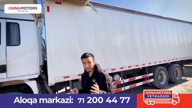 ШТОРКАЛИ SHACMAN L3000 фургон ОБЗОРИ ва НАРХИ | CHINA MOTORS