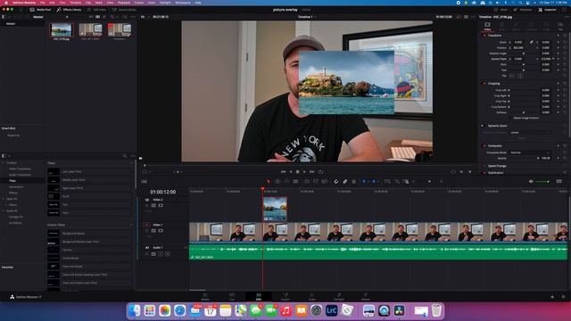 Two ways to Overlay Images in DaVinci Resolve 17 смотреть онлайн