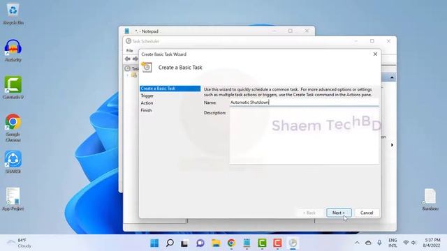 How to Schedule Automatic Shutdown on Windows 11 | Shutdown Timer Windows 11 смотреть онлайн
