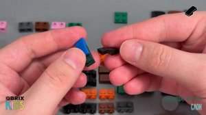 Собираем большого слона из конструктора QBRIX KIDS - детские конструкторы с видеоинструкцией