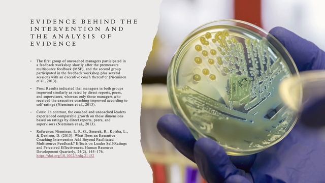 Executive Coaching Intervention Presentation Industrial Organizational Psychology смотреть онлайн