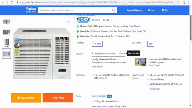 Top 5 Window Air Conditioner 20,000/- | सबसे सस्ते विंडो A/C | ٥أعلى مكيف الهواء نافذة ٢٠٠٠ смотреть онлайн