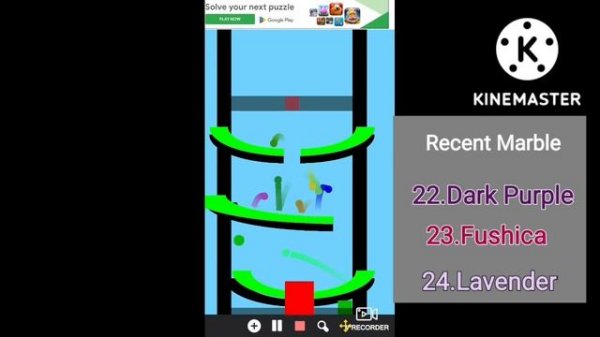 SIMPLE MARBLE RACE:33 MARBLES(READ THE DESCRIPTION)