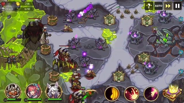 How to easily 3 star map 35 hell kingdom war td. смотреть онлайн