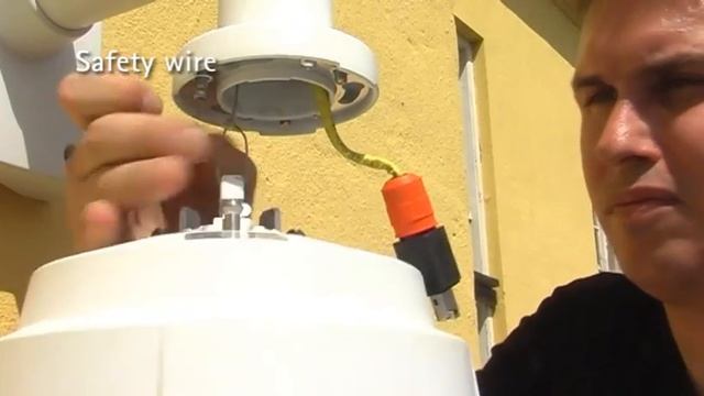 How to install an Axis Communications Q6032-E PTZ dome network camera смотреть онлайн
