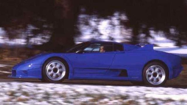 Bugatti EB 110 Cyan
