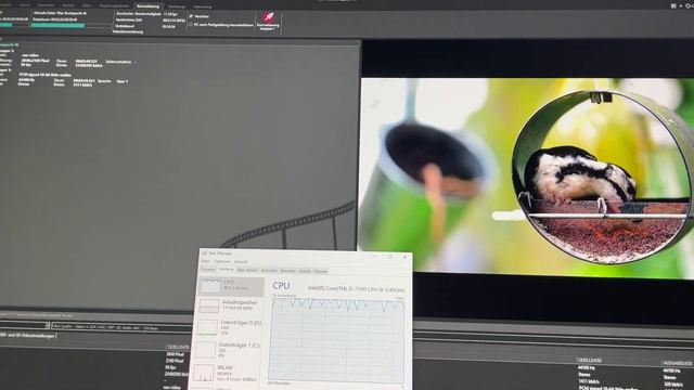 Video export in VSDC (free Video editing software) GPU and CPU Usage of 4k Video смотреть онлайн