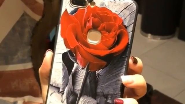 Retro 3D Relief Flower Phone Case Back Cover for iPhone X 8 7 6s 6 Plus смотреть онлайн