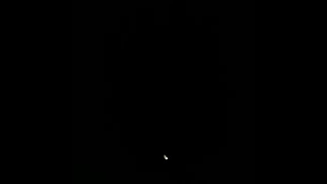 Новогодний салют в деревне