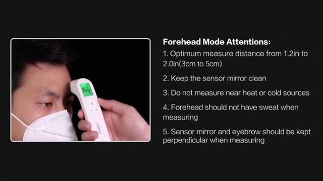 Pangao Forehead Infrared Thermometert PG IRT1601 смотреть онлайн