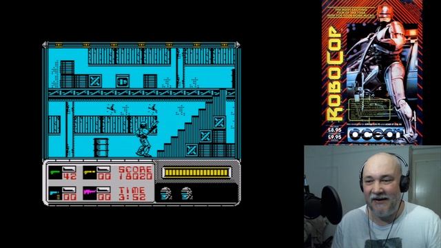 Starglider Gaming Plays: Robocop (ZX Spectrum 128k, Ocean Software, 1988) смотреть онлайн