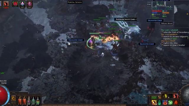 Path of Exile 3.15 - Reaper is broken - Low Budget - 2 Hit everything смотреть онлайн