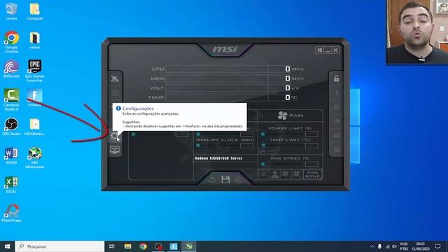 Saiba Ver Seu FPS nos Games com MSI Afterburner (Como Instalar e Usar) смотреть онлайн