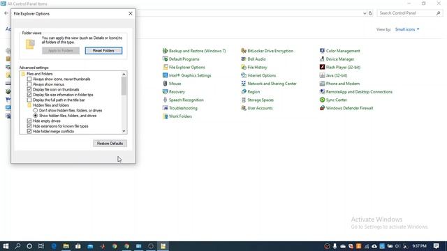 How to Show Hidden Files and Folders in Windows 10 смотреть онлайн