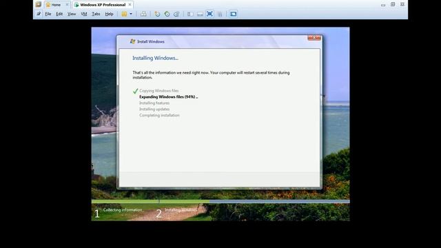 How to Install window 7 with xp смотреть онлайн