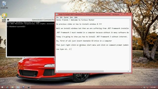 How To Install NET Framework 3 Without Internet смотреть онлайн