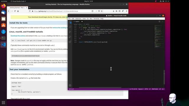 Language Stack Installations - Golang смотреть онлайн