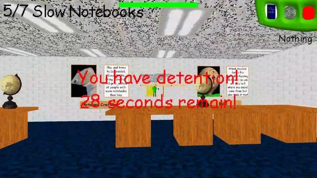 baldi’s basics super slow edition mod gameplay + completion смотреть онлайн