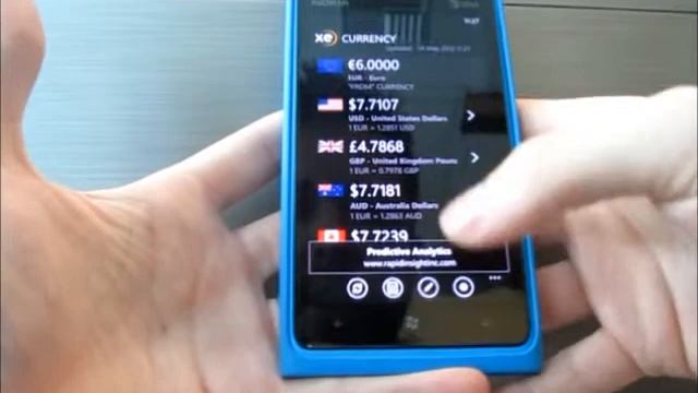 Travel - currency exchange - Windows Phone смотреть онлайн
