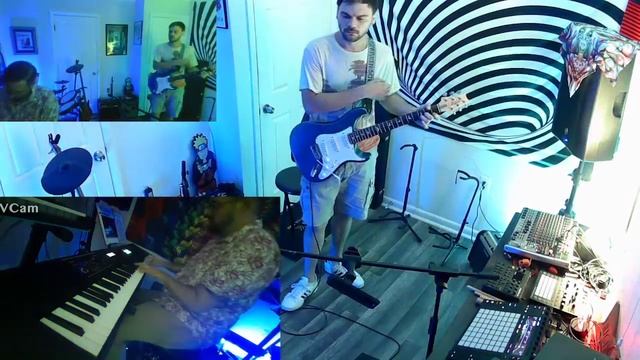 Digital piano and Guitar into Ableton Live 10 and Streaming Audio Into OBS Test Run смотреть онлайн