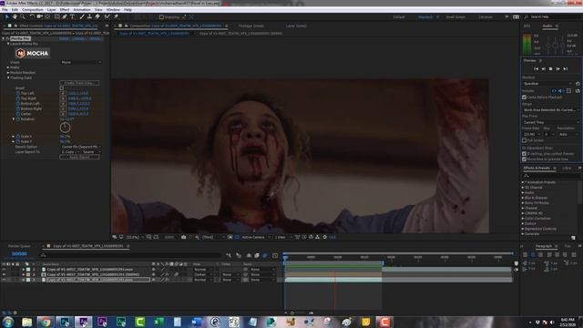 How to replace eyes with Injured or bloody Eyes in After Effects & Mocha Pro | VFX Tutorial | Pt 01 смотреть онлайн