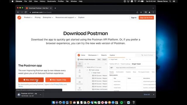 Installing Postman - Mac - IBM Z Hackathon at SHARE Dallas 2022 смотреть онлайн