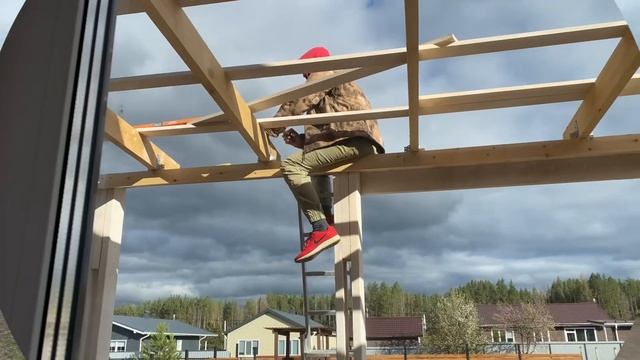 МОТИВАЦИЯ НА УБОРКУ ВЫБРОСИЛА КУКУРУЗУ// СДЕЛАЛИ КРЫШУ НА ТЕРРАСЕ смотреть онлайн